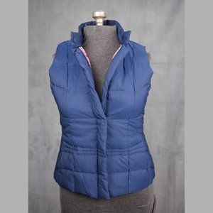 Lilly Pulitzer Navy Puffer Vest, size M, NWOT